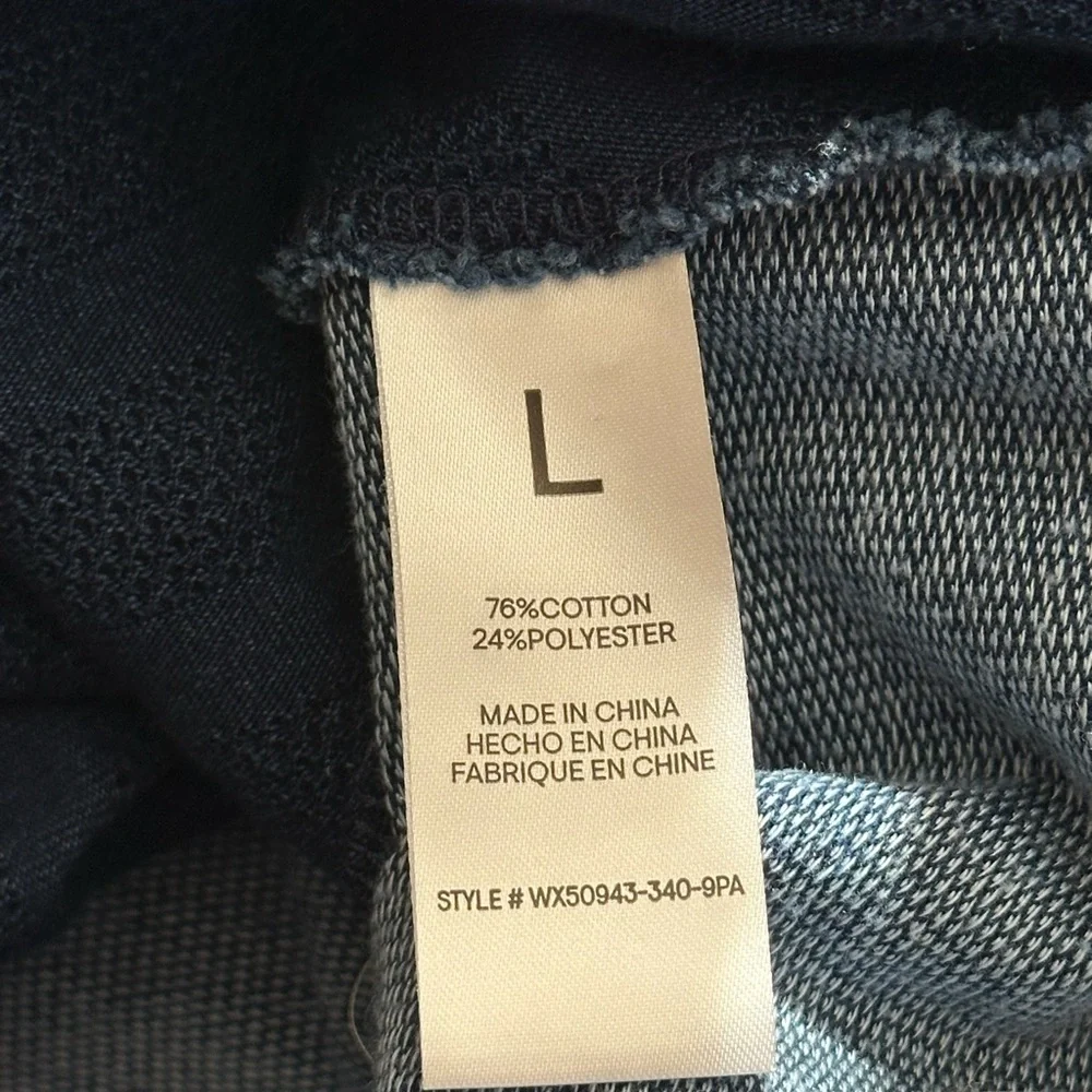 Bearpaw Women’s Size L Cotton Blend Denim Style Outdoor Chevron Pattern